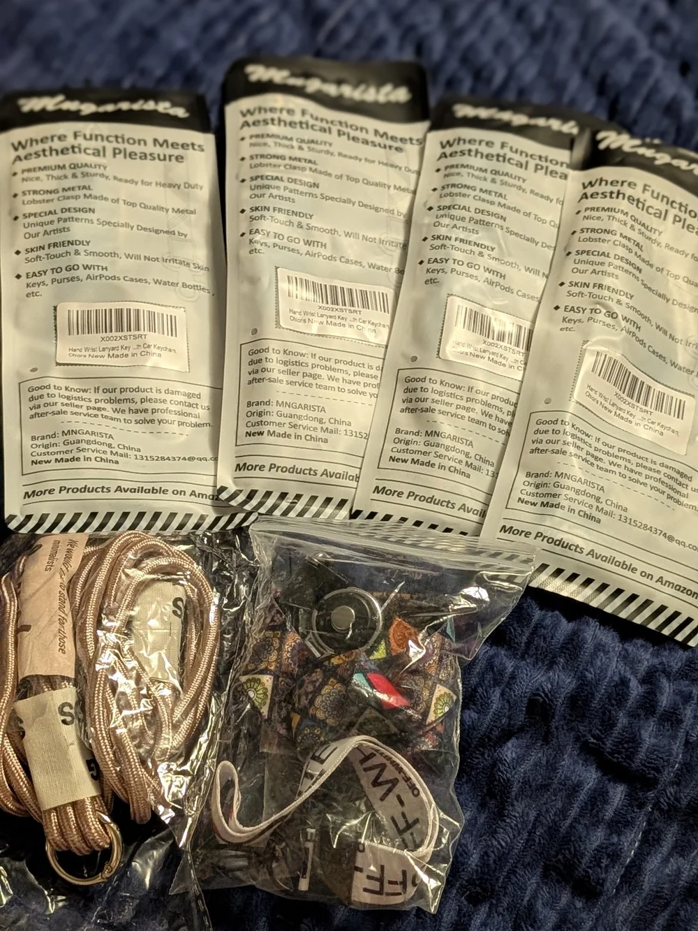 New Bundle Of Wristlet Landyard Ect